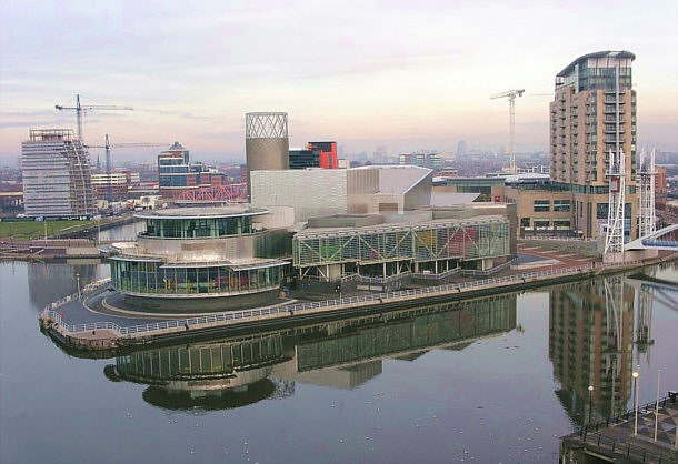 Foto de Manchester: industria, población y futbol