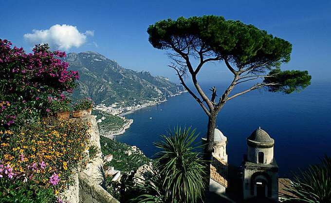 La costa Amalfitana
