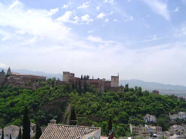 La alhambra desde el Albayzín