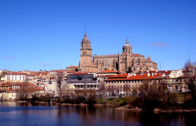 Catedral de Salamanca y río Tormes