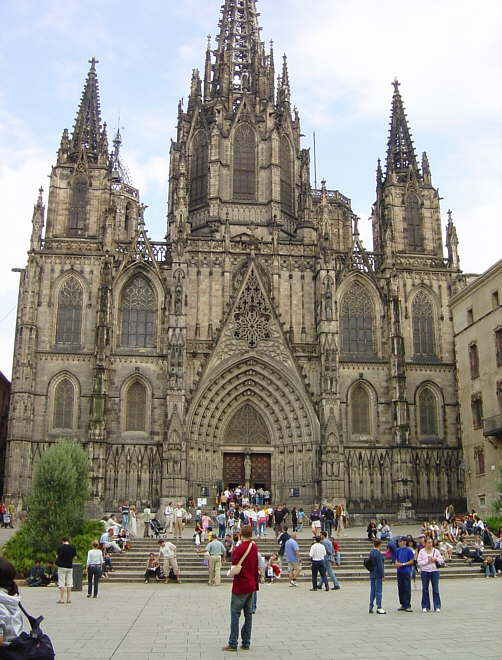 La catedral gótica de Barcelona