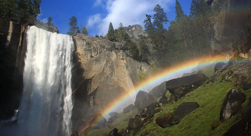 La californiana cascada Vernal