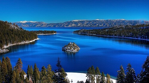 Lago Tahoe, en California