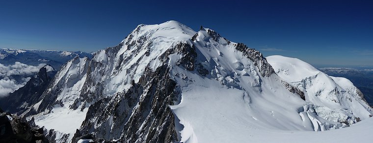 Oanorámica del Mont Blanc