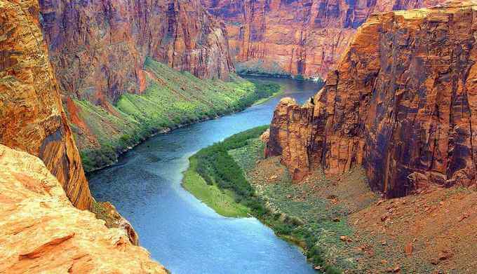 El río Colorado