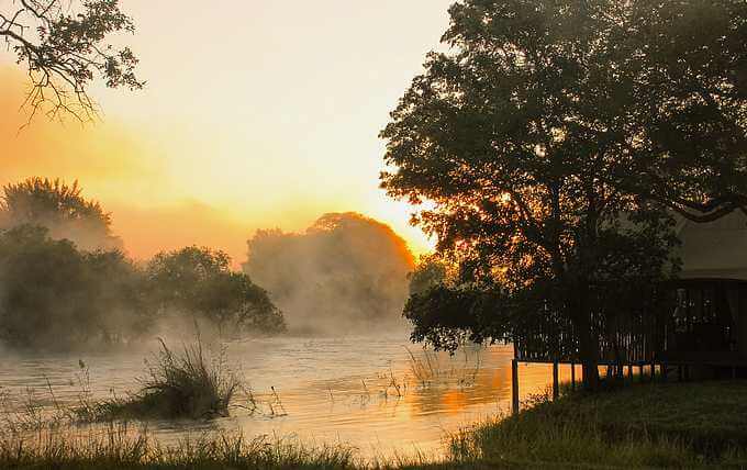 El río Zambeze