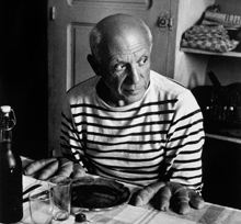 Pablo Picasso por Doisneau