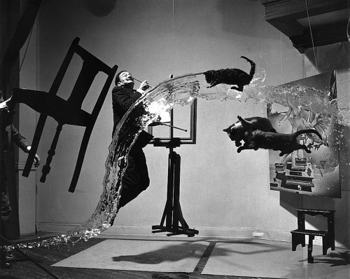 Fotografía surrealista de Salvador Dalí