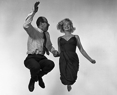 Halsman y Marilyn Monroe