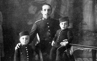 Alfonso XIII y los infantes