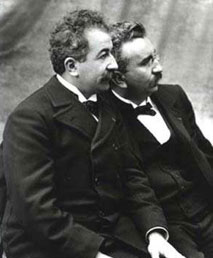 Auguste y Louis Lumière, padres del cine