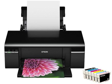 Impresora de inyección de tinta doméstica