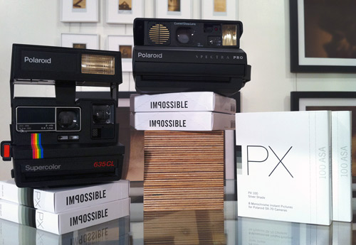 Polaroids de Impossible Project