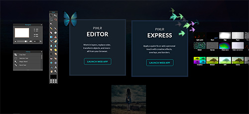 Pixlr Editor o Pixlr Express